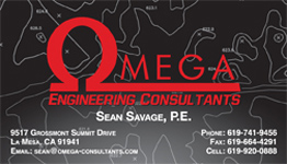 Omega Business Card