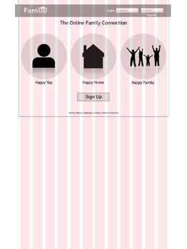 Famuu Index Wireframe