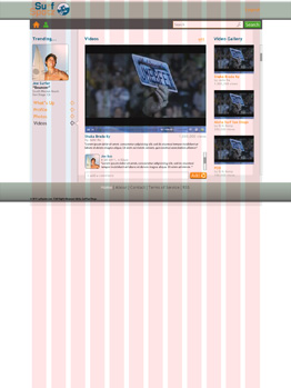 Surf Spotz Video Wireframe